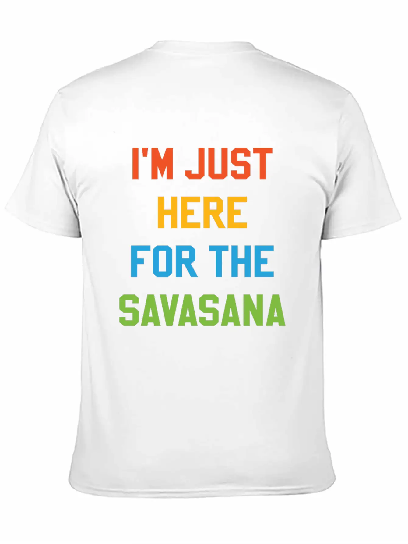 Savasana Yoga - Yogi Gift Lover Funny Yoga Sayings Timeless Short Sleeve Tee – Comfy And Minimalist Design