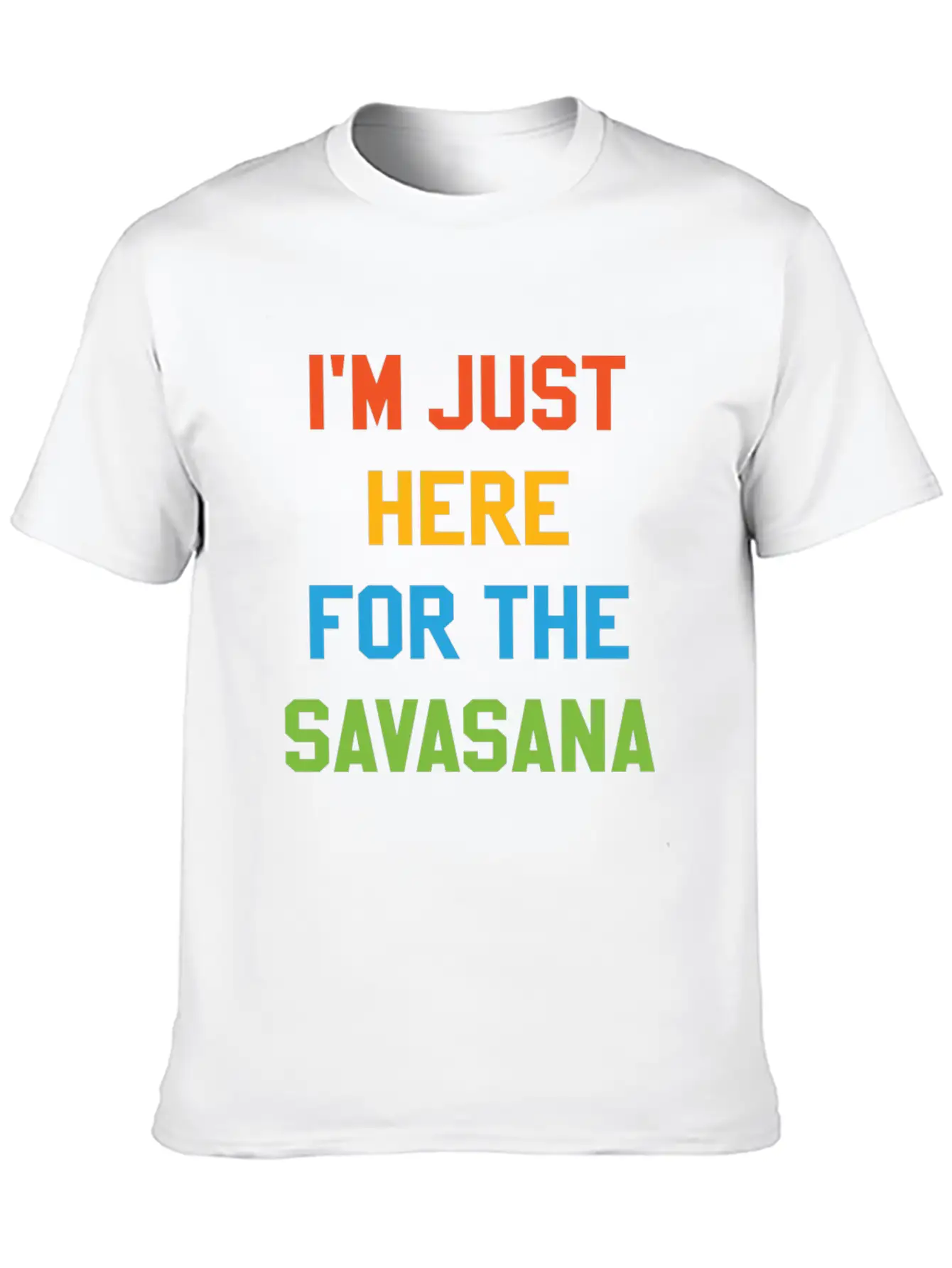 Savasana Yoga - Yogi Gift Lover Funny Yoga Sayings Timeless Short Sleeve Tee – Comfy And Minimalist Design