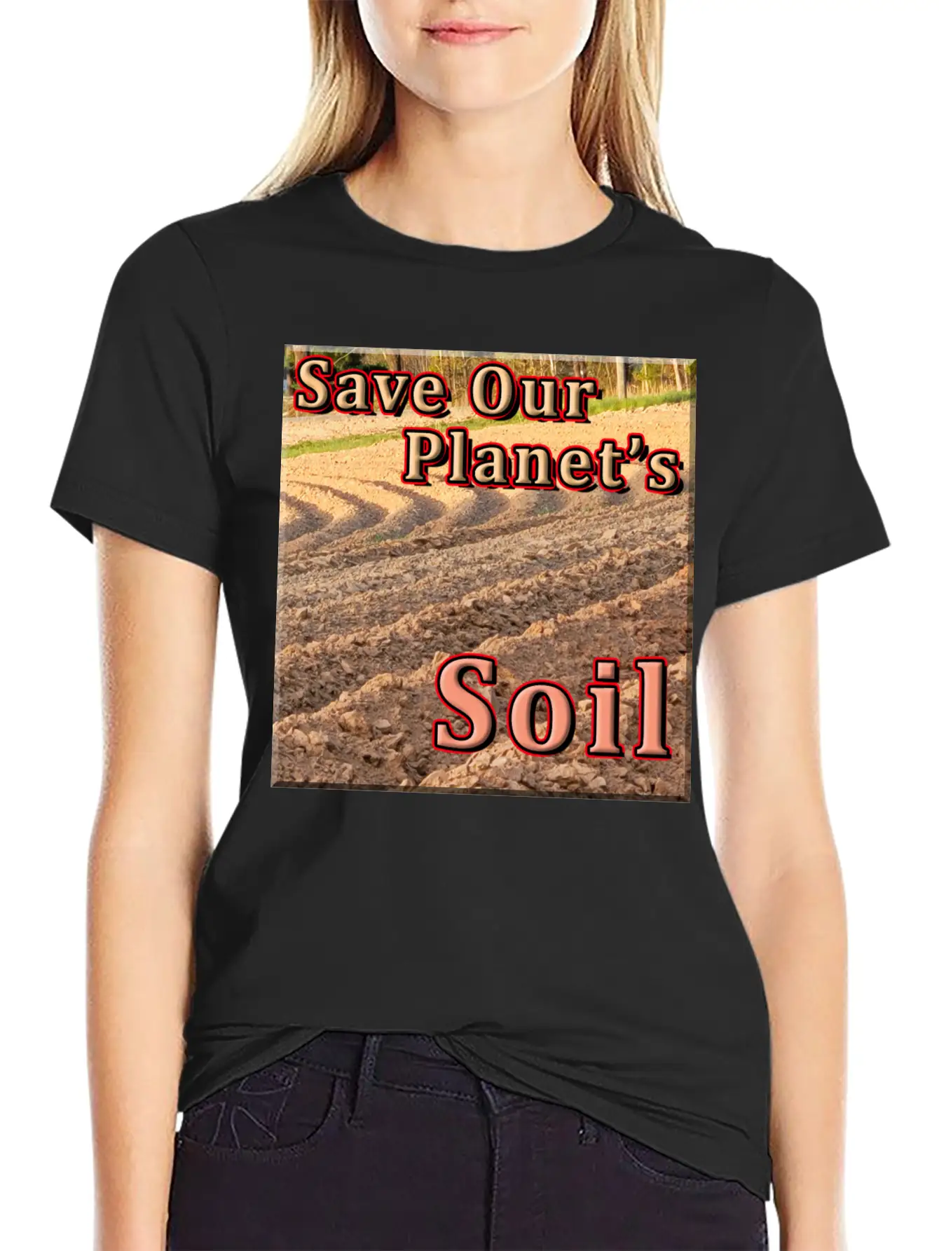 Save Our Planet's Soil - 2 Timeless Short Sleeve Tee – Comfy And Minimalist Design