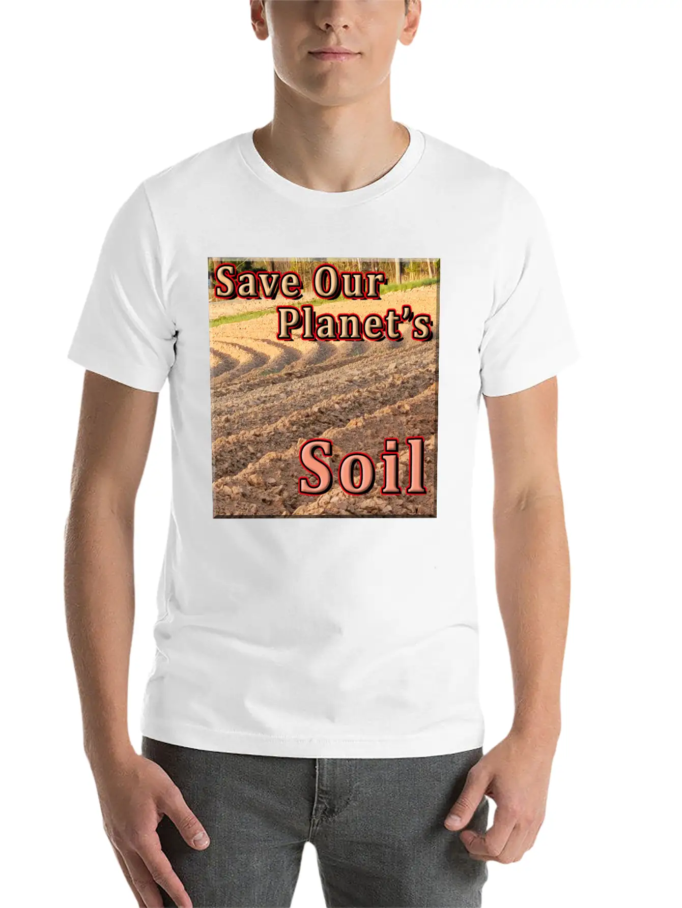 Save Our Planet's Soil - 2 Timeless Short Sleeve Tee – Comfy And Minimalist Design