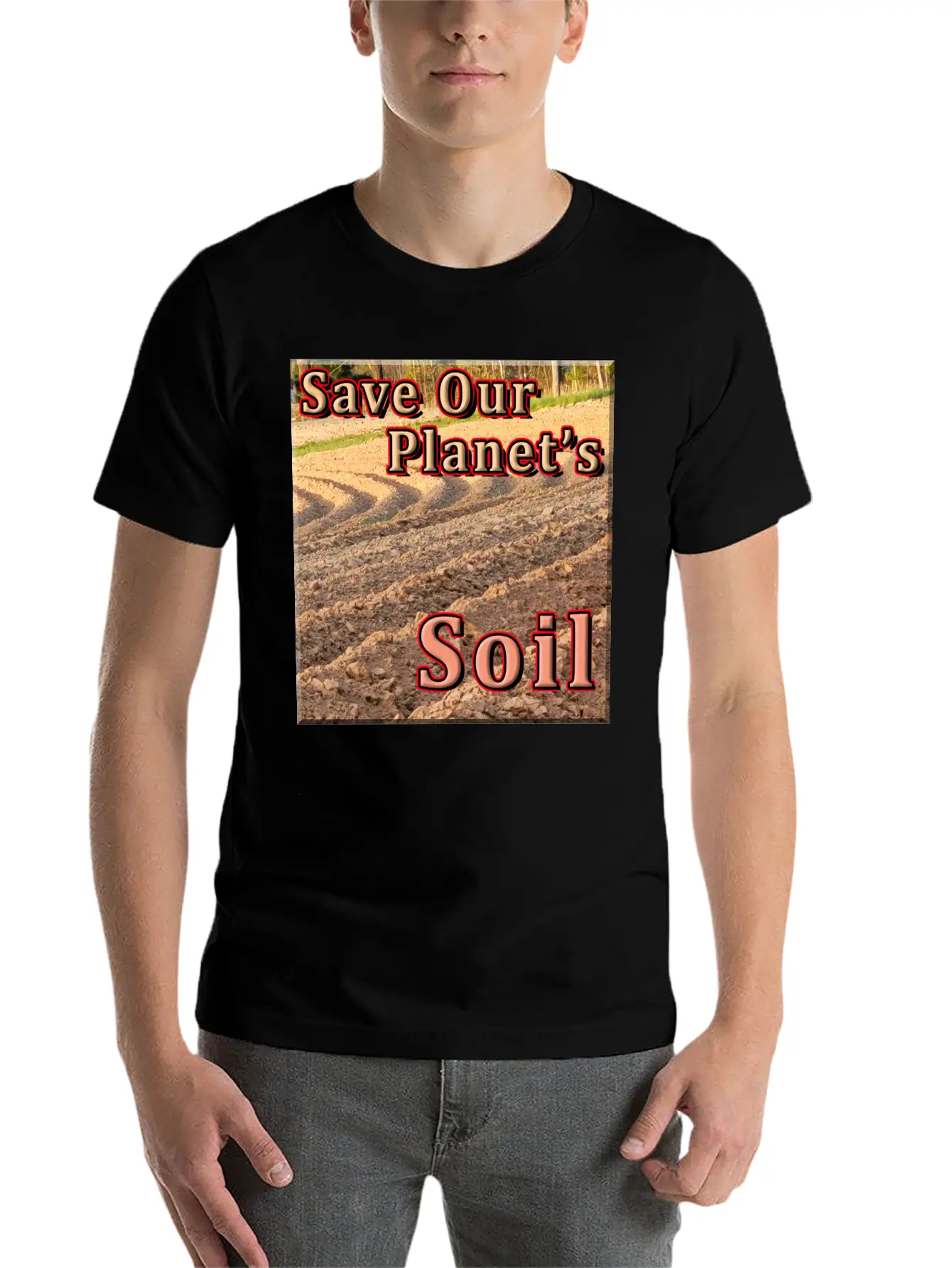 Save Our Planet's Soil - 2 Timeless Short Sleeve Tee – Comfy And Minimalist Design