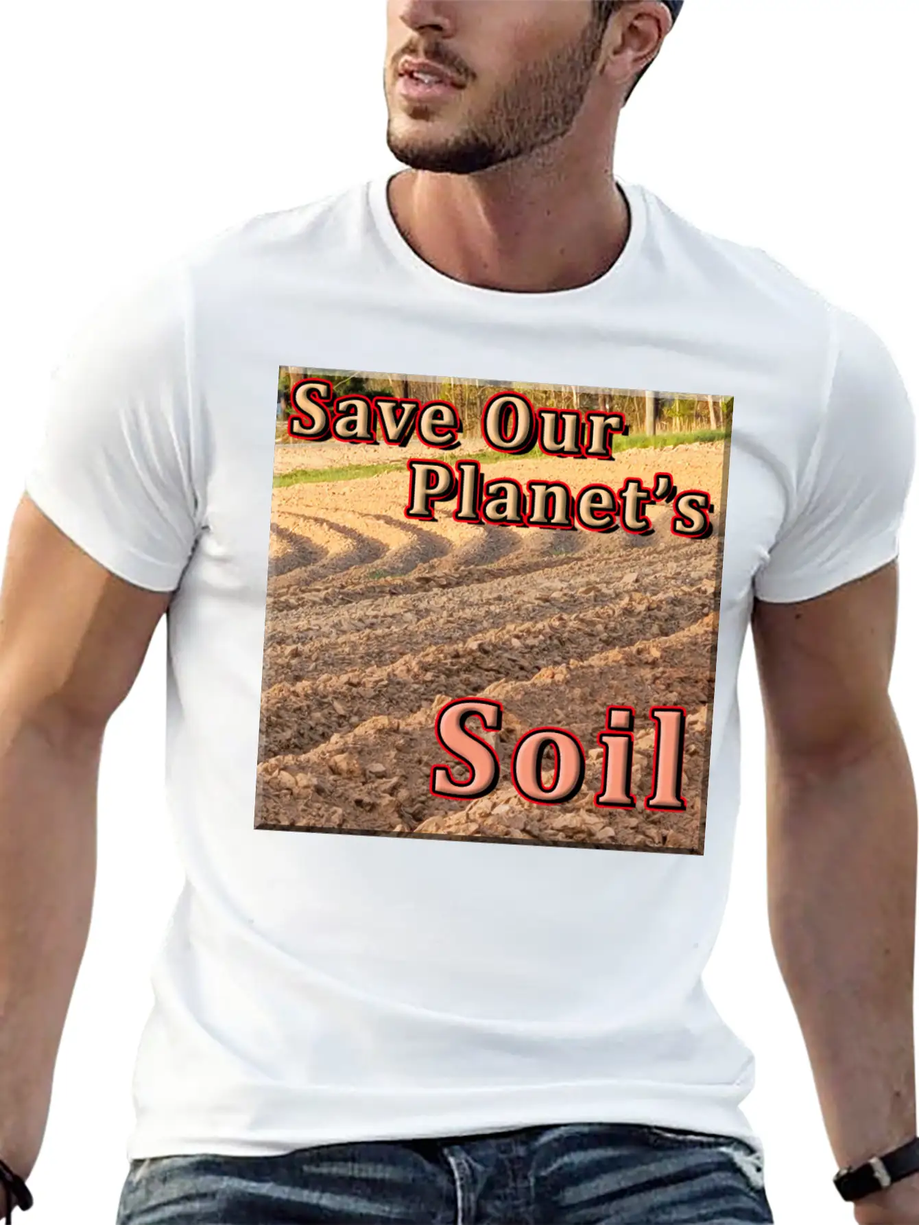 Save Our Planet's Soil - 2 Timeless Short Sleeve Tee – Comfy And Minimalist Design