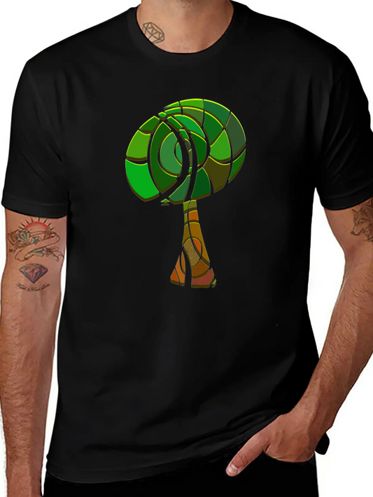 Save The Forest Tree Unisex Short Sleeve Soft Cotton T-Shirt – Casual Everyday Wear