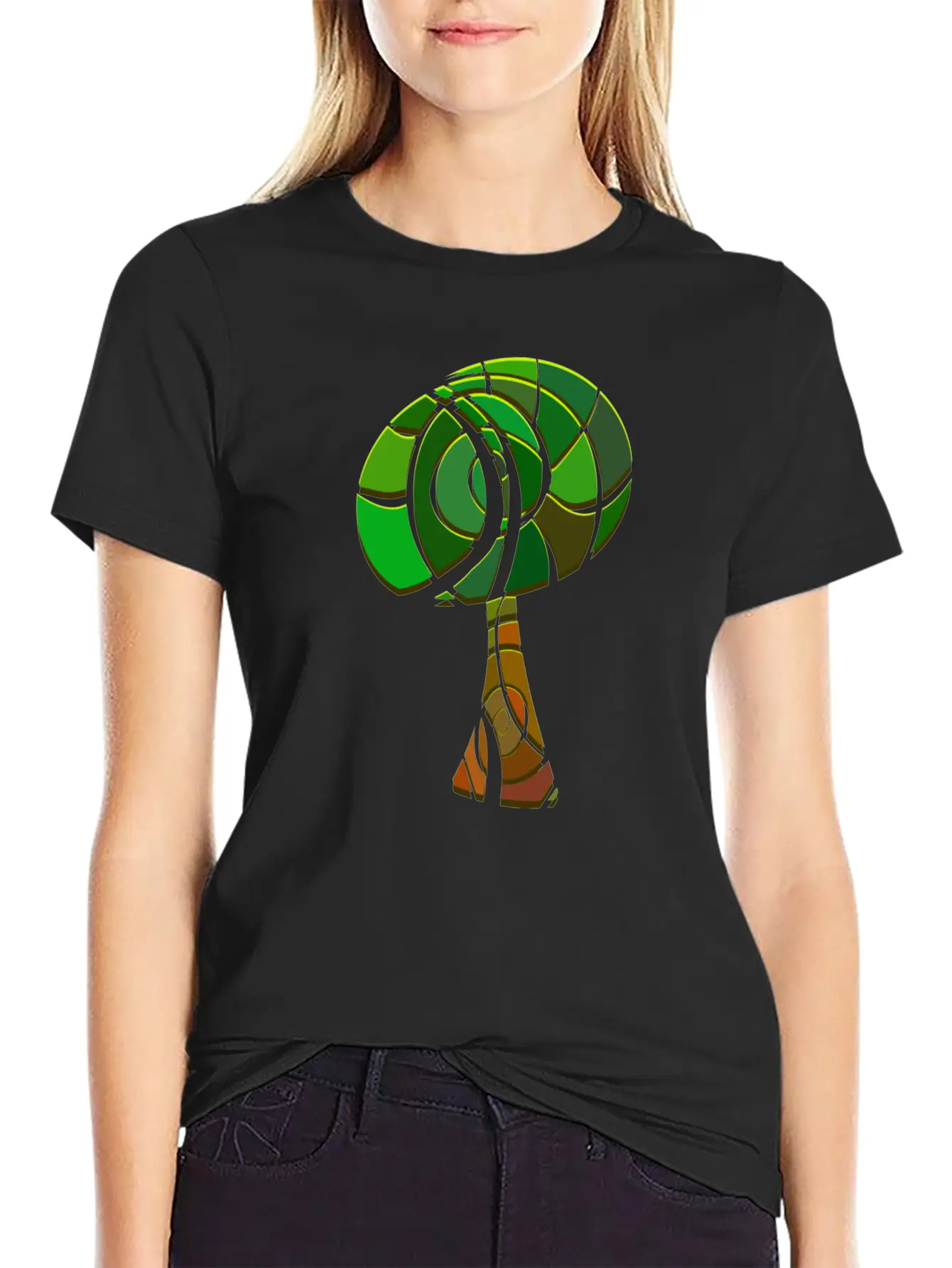 Save The Forest Tree Unisex Short Sleeve Soft Cotton T-Shirt – Casual Everyday Wear