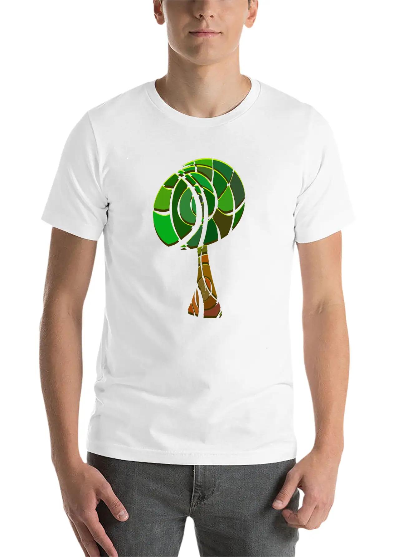 Save The Forest Tree Unisex Short Sleeve Soft Cotton T-Shirt – Casual Everyday Wear