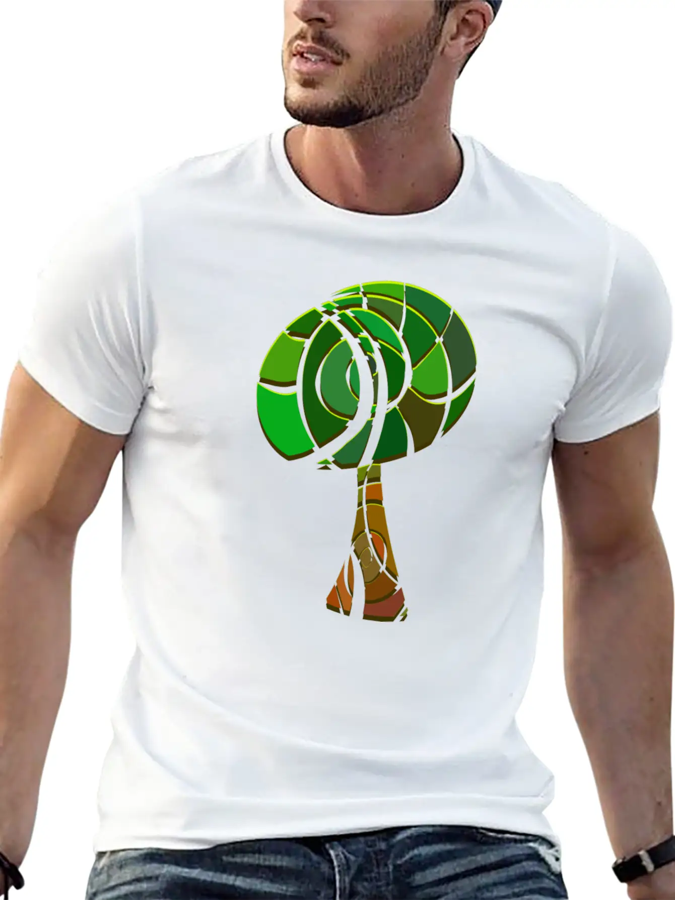 Save The Forest Tree Unisex Short Sleeve Soft Cotton T-Shirt – Casual Everyday Wear