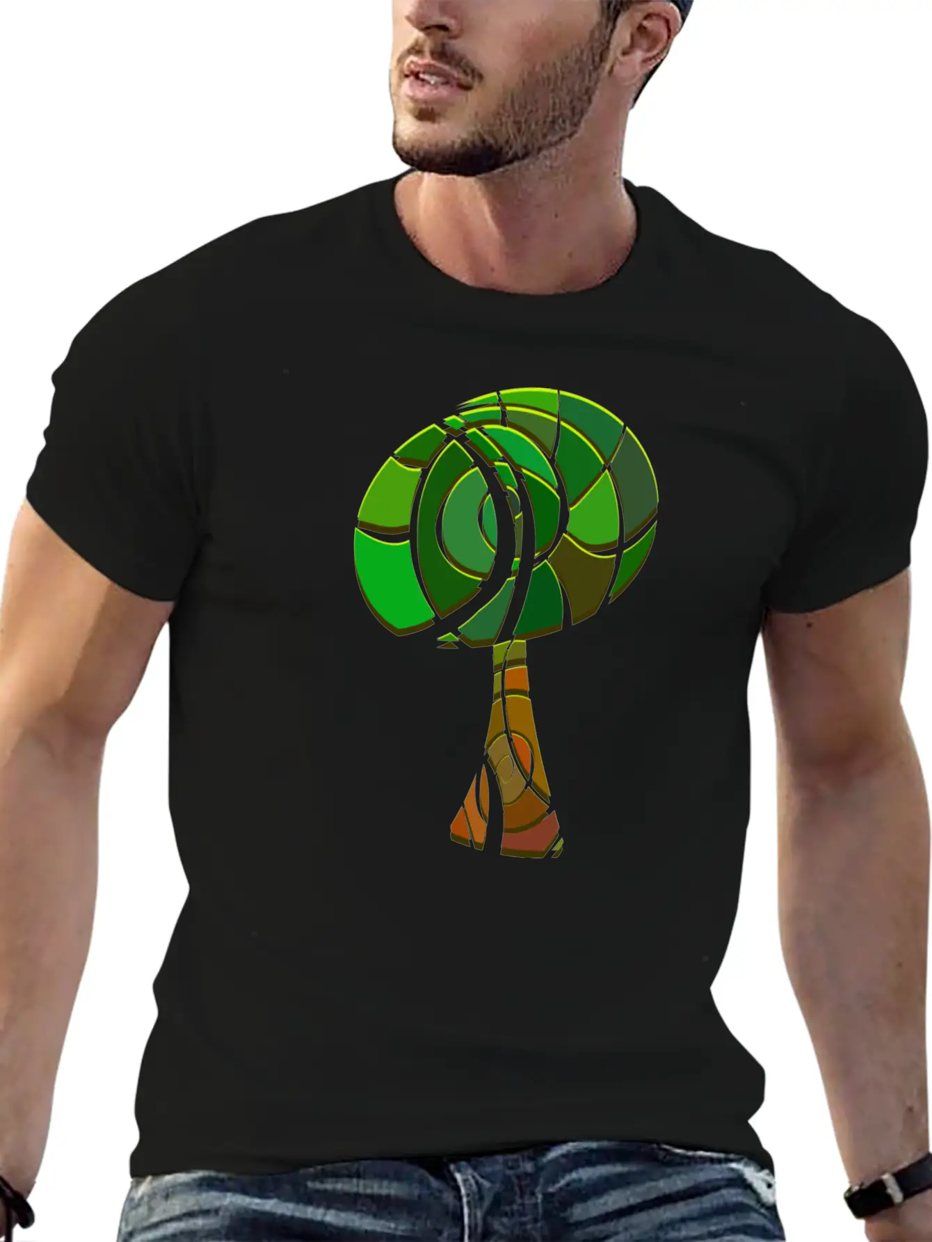 Save The Forest Tree Unisex Short Sleeve Soft Cotton T-Shirt – Casual Everyday Wear