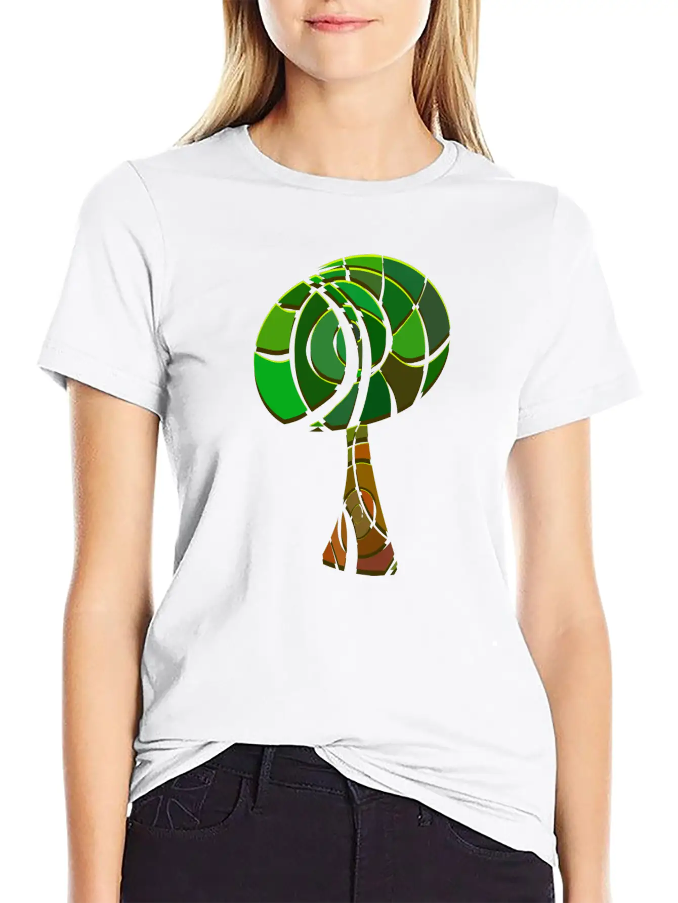 Save The Forest Tree Unisex Short Sleeve Soft Cotton T-Shirt – Casual Everyday Wear