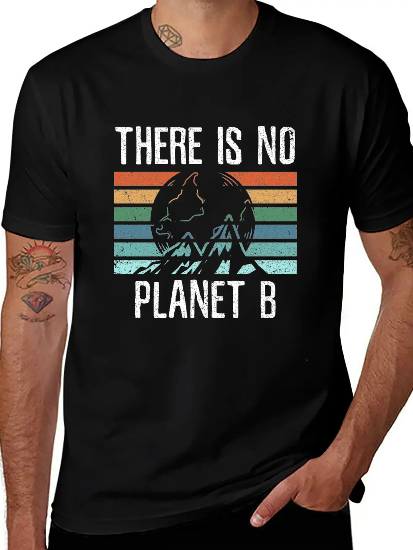 Save The Planet Basic Graphic T-Shirt – Daily Comfort In Soft Cotton