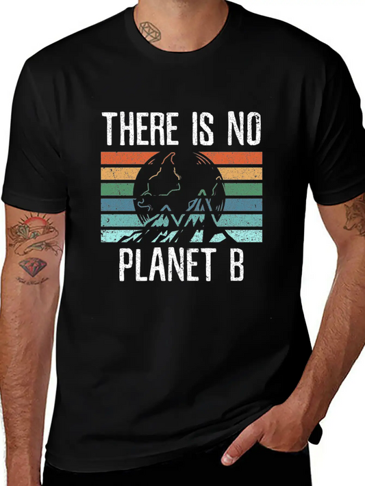 Save The Planet Basic Graphic T-Shirt – Daily Comfort In Soft Cotton