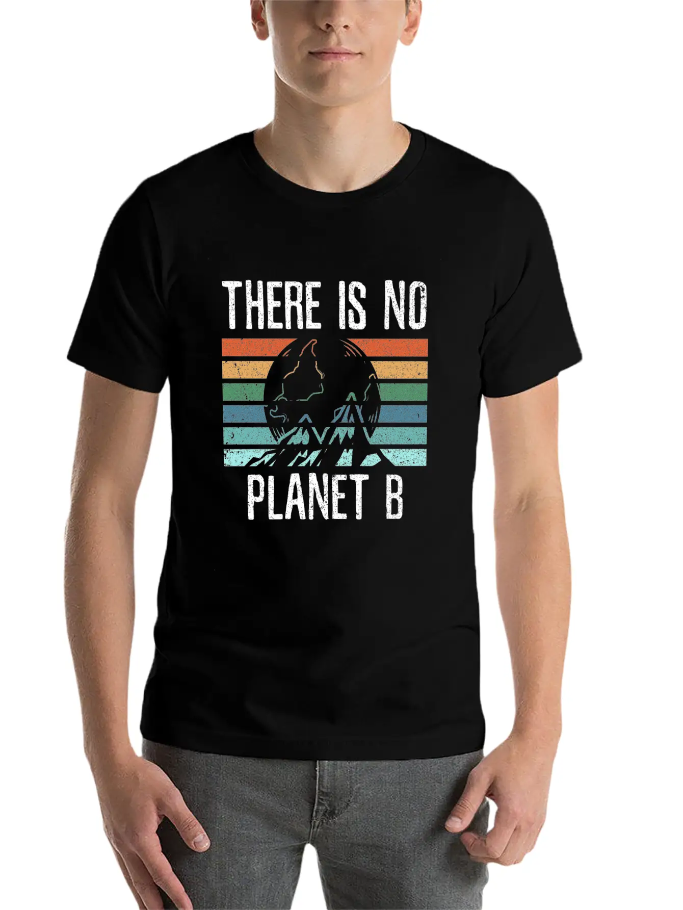 Save The Planet Basic Graphic T-Shirt – Daily Comfort In Soft Cotton