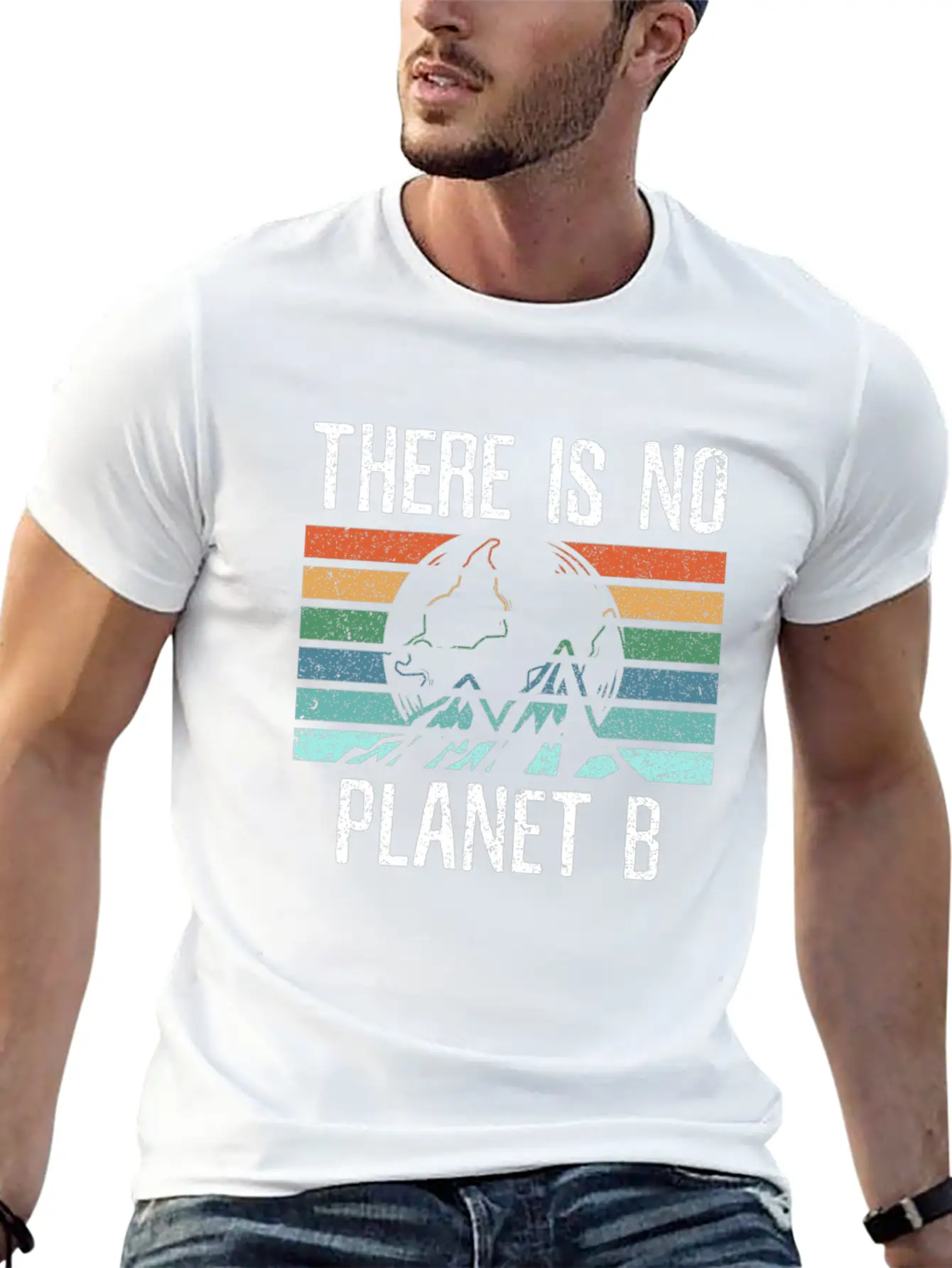 Save The Planet Basic Graphic T-Shirt – Daily Comfort In Soft Cotton