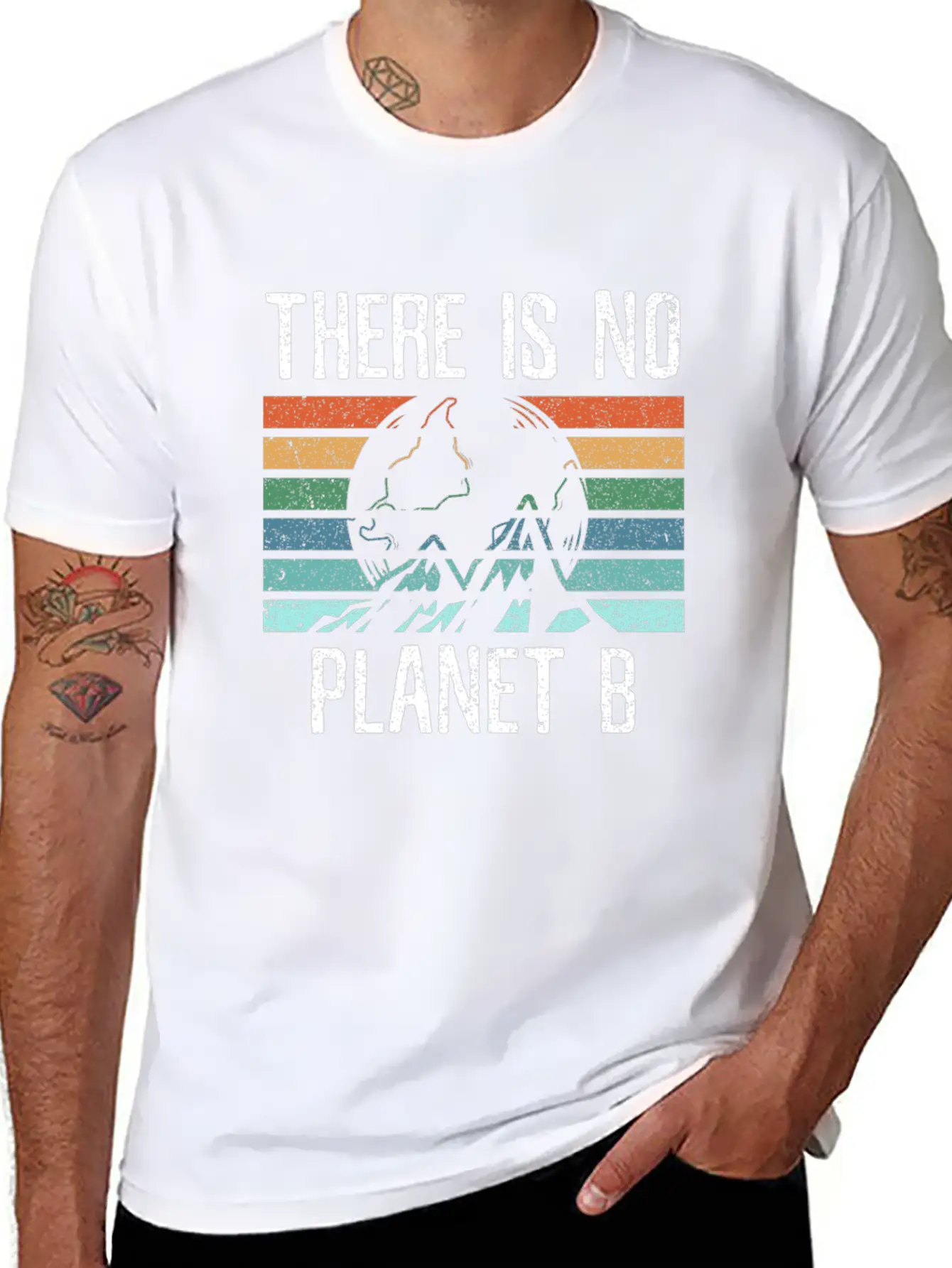 Save The Planet Basic Graphic T-Shirt – Daily Comfort In Soft Cotton