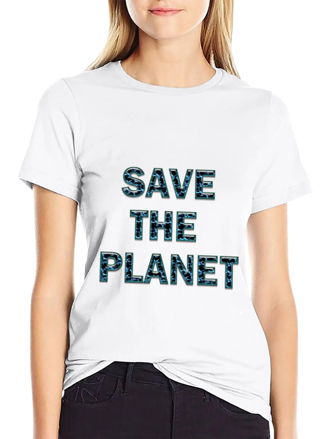 Save The Planet Stylish Everyday T-Shirt – Unisex Basic Cotton Tee