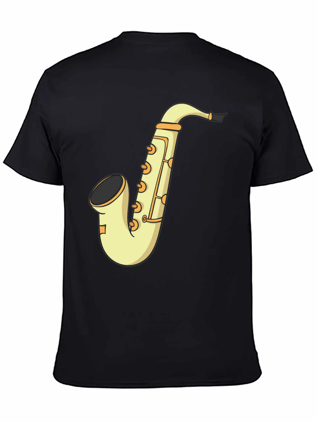 Saxophone Stylish Everyday T-Shirt – Unisex Basic Cotton Tee