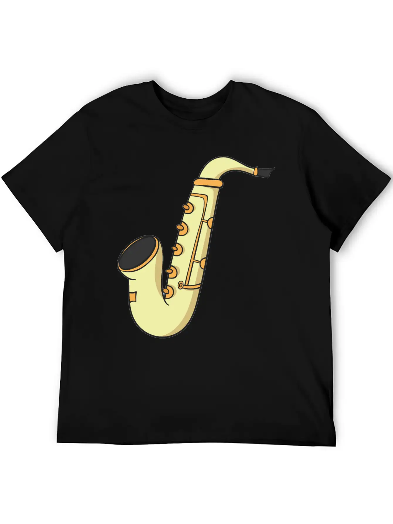 Saxophone Stylish Everyday T-Shirt – Unisex Basic Cotton Tee