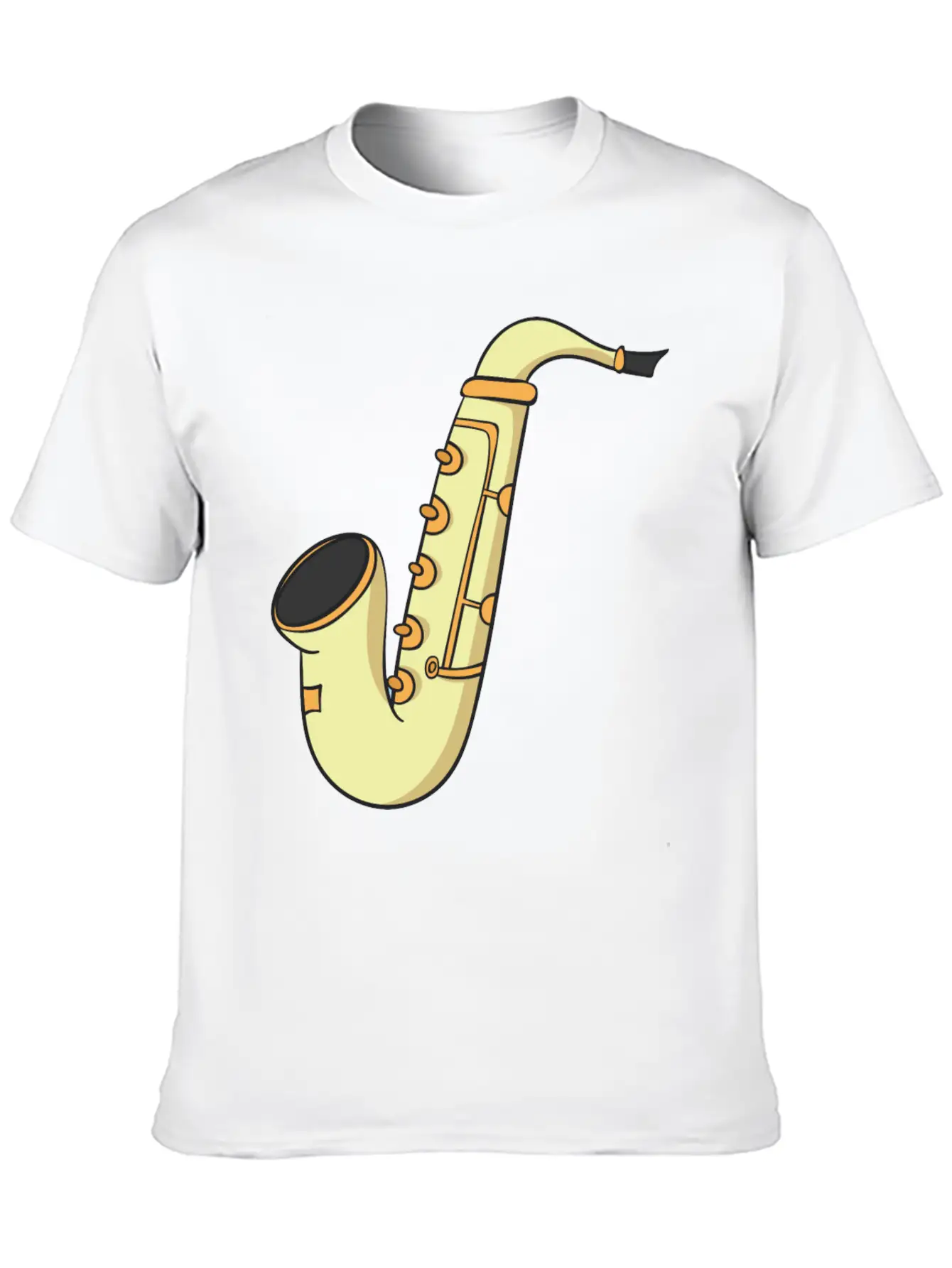 Saxophone Stylish Everyday T-Shirt – Unisex Basic Cotton Tee