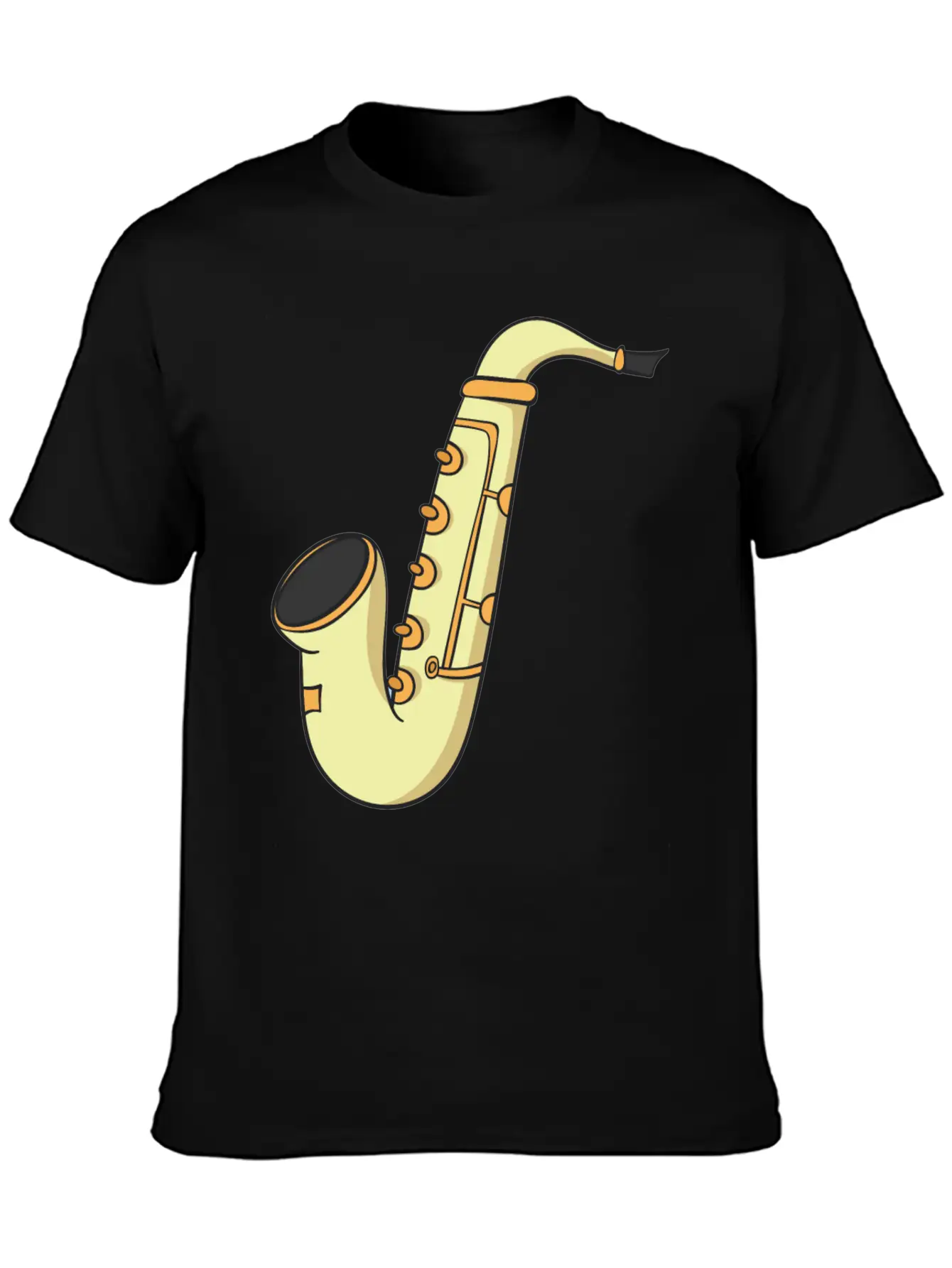 Saxophone Stylish Everyday T-Shirt – Unisex Basic Cotton Tee