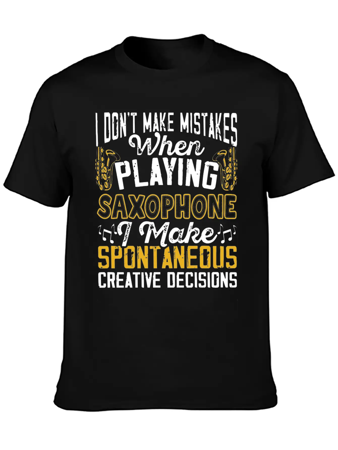 Saxophonist, Sax, Sound, Smoth Jazz Stylish Everyday T-Shirt – Unisex Basic Cotton Tee