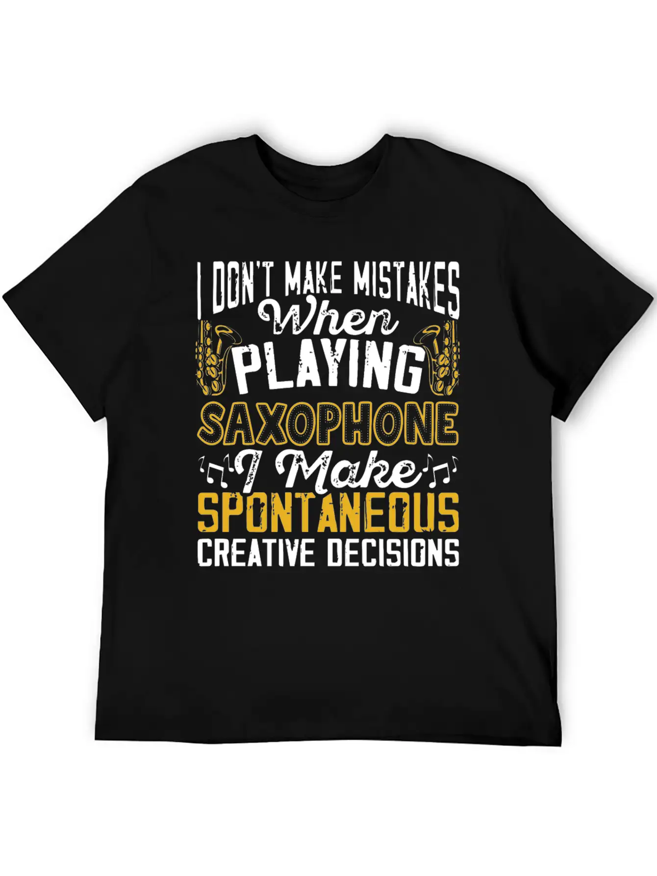 Saxophonist, Sax, Sound, Smoth Jazz Stylish Everyday T-Shirt – Unisex Basic Cotton Tee