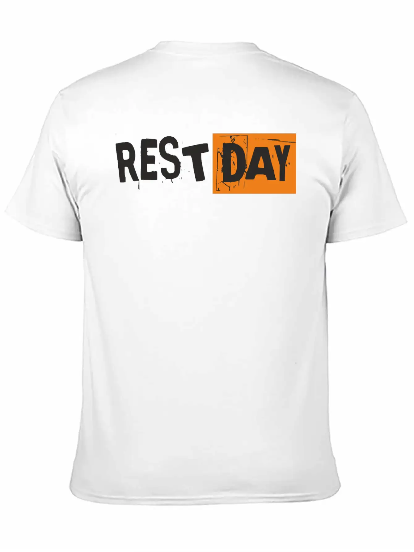 Saying - Rest Day Basic Graphic T-Shirt – Daily Comfort In Soft Cotton