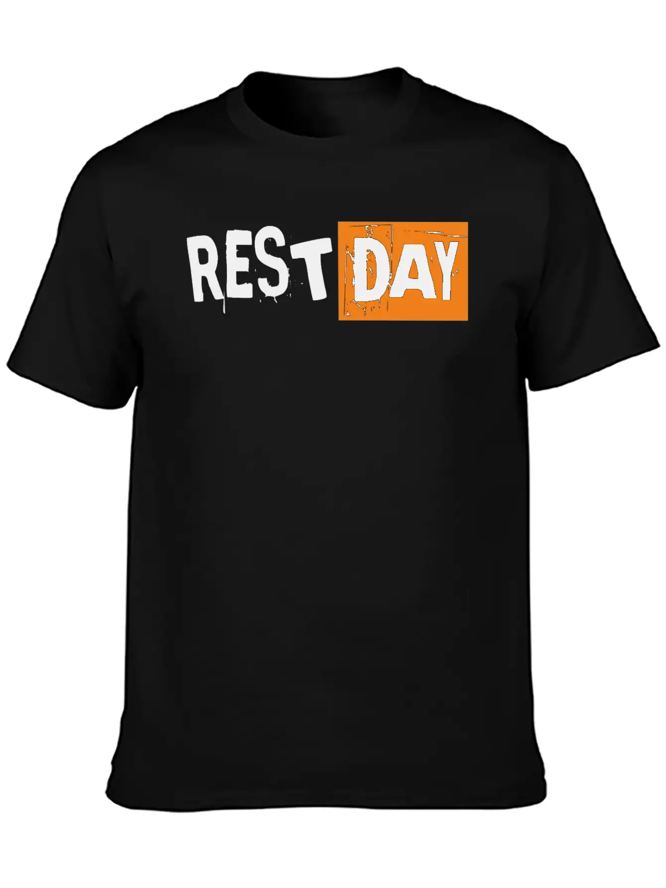 Saying - Rest Day Basic Graphic T-Shirt – Daily Comfort In Soft Cotton