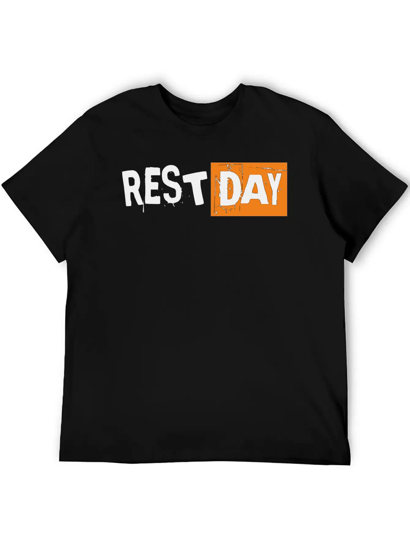 Saying - Rest Day Basic Graphic T-Shirt – Daily Comfort In Soft Cotton