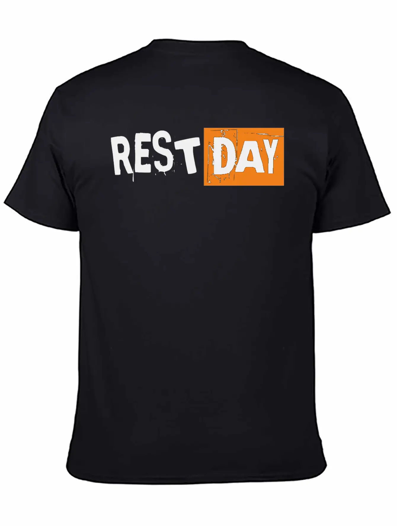 Saying - Rest Day Basic Graphic T-Shirt – Daily Comfort In Soft Cotton