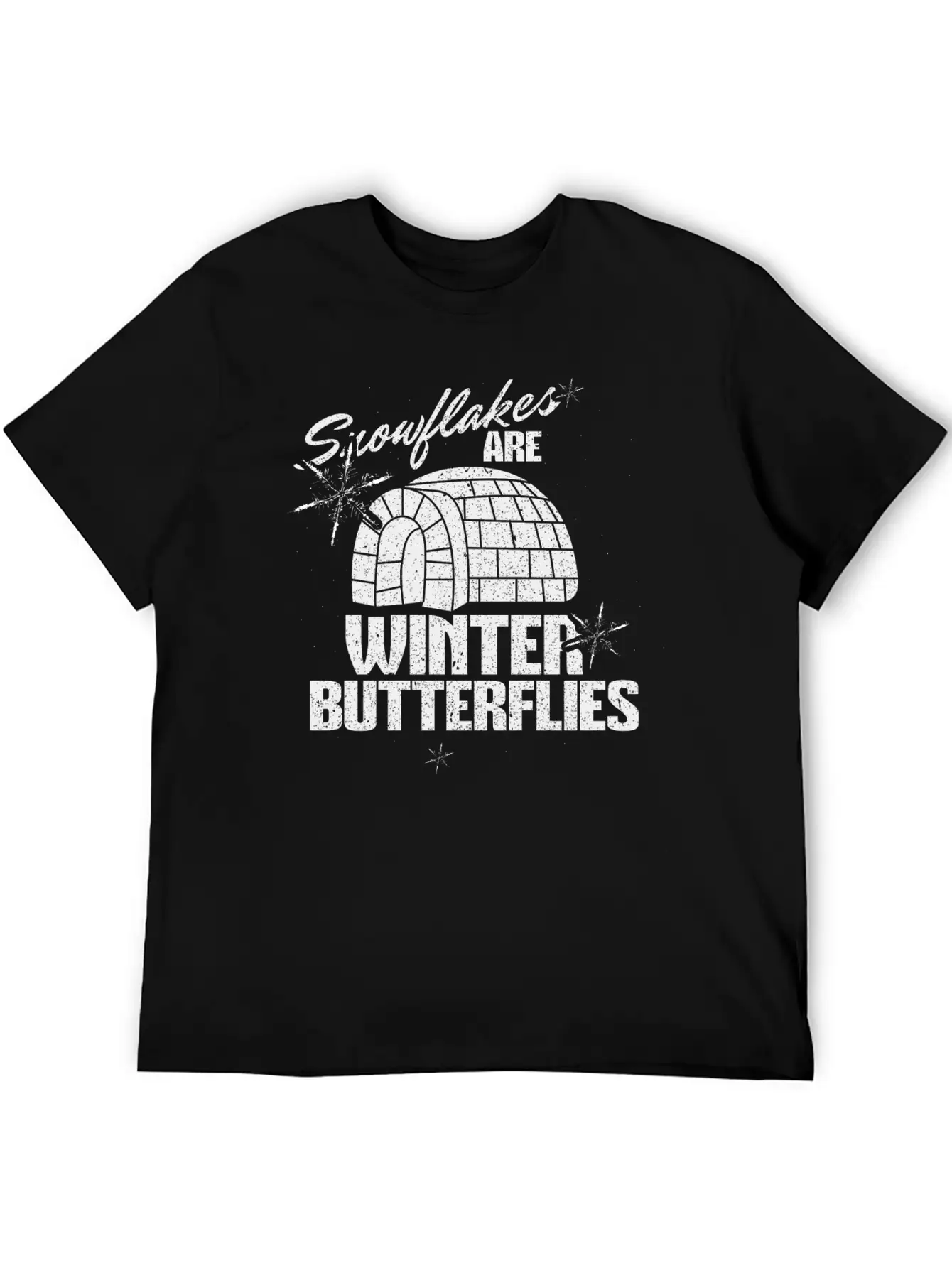 Saying Winter Gift Unisex Short Sleeve Soft Cotton T-Shirt – Casual Everyday Wear