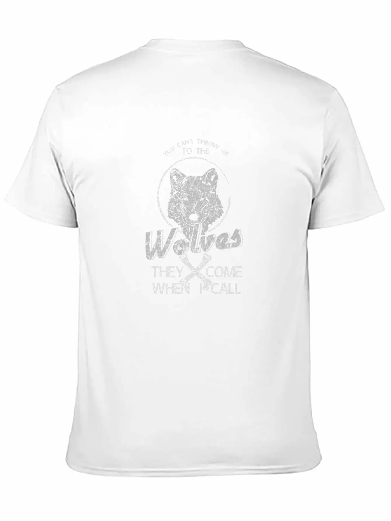 Saying Wolf Timeless Short Sleeve Tee – Comfy And Minimalist Design