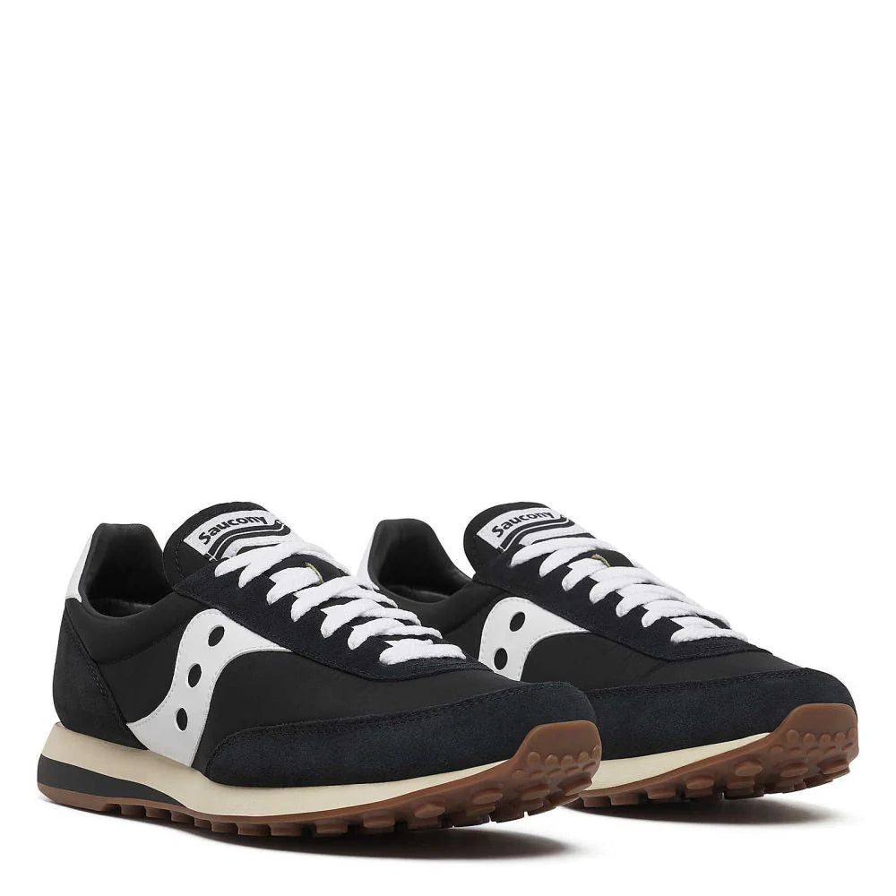 Saucony Trainer 80 in Black/White