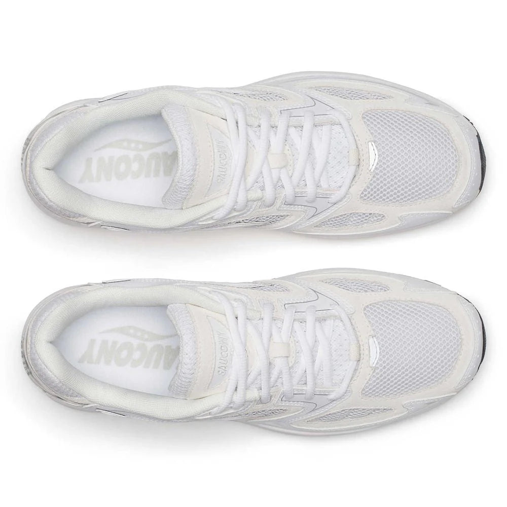 Saucony Grid Jazz 9 Suede in White