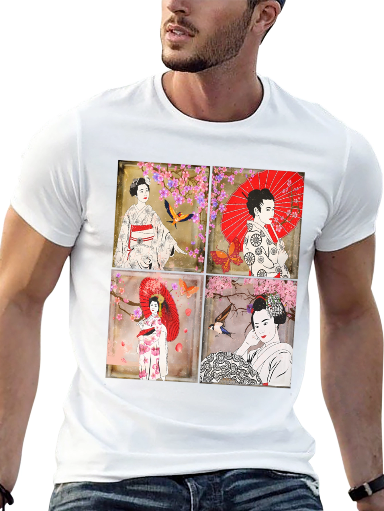 Japanese Geisha T-Shirt