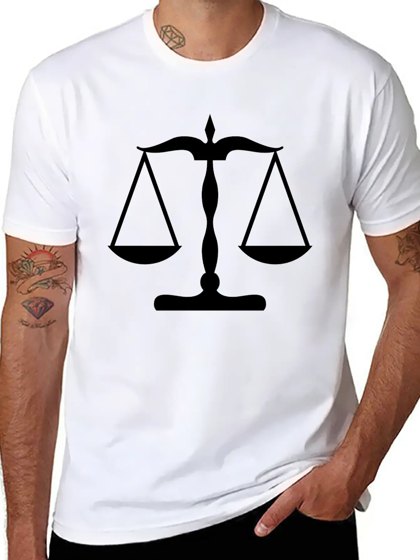 Scales VECTOR Essential Unisex Summer Tee – Soft Cotton Casual Fit