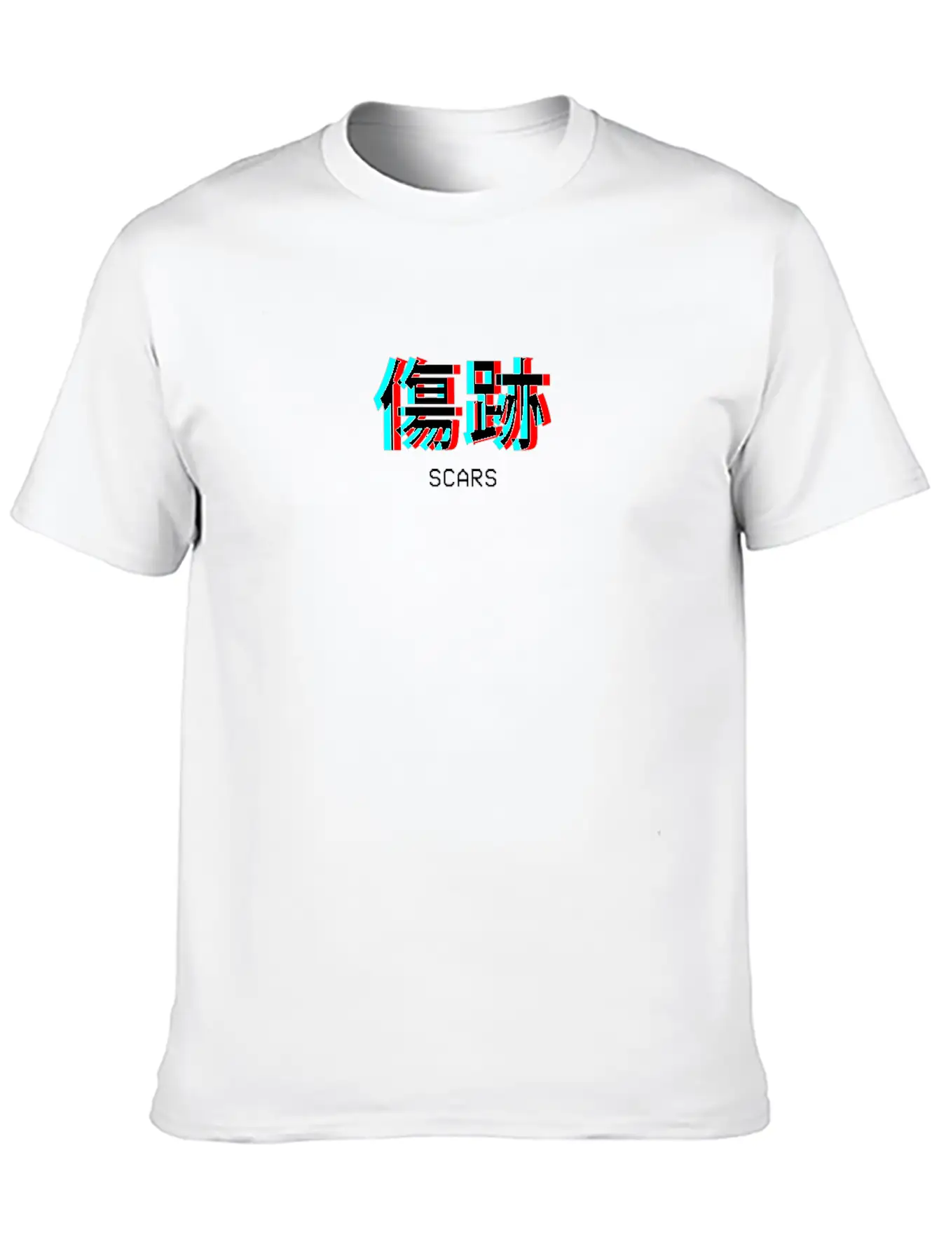 Scars Japanese Vaporwave Aesthetic Gift Comfortable Minimalist Graphic Tee – Summer Style Essential