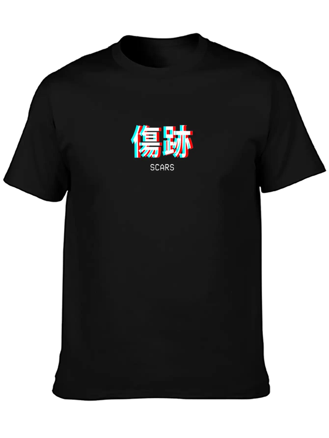Scars Japanese Vaporwave Aesthetic Gift Comfortable Minimalist Graphic Tee – Summer Style Essential