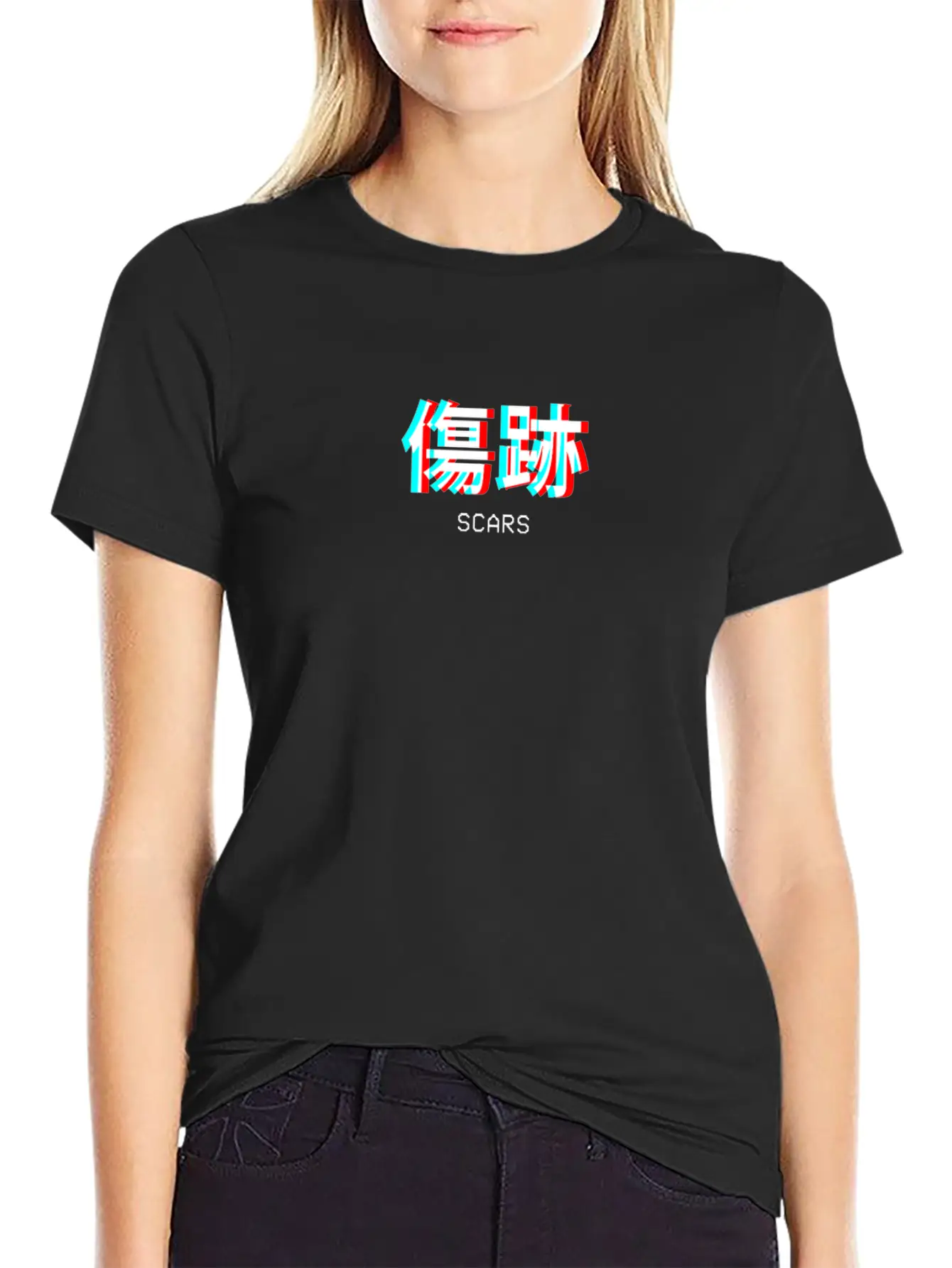 Scars Japanese Vaporwave Aesthetic Gift Comfortable Minimalist Graphic Tee – Summer Style Essential