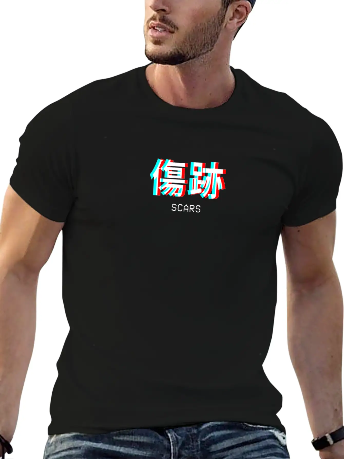 Scars Japanese Vaporwave Aesthetic Gift Comfortable Minimalist Graphic Tee – Summer Style Essential