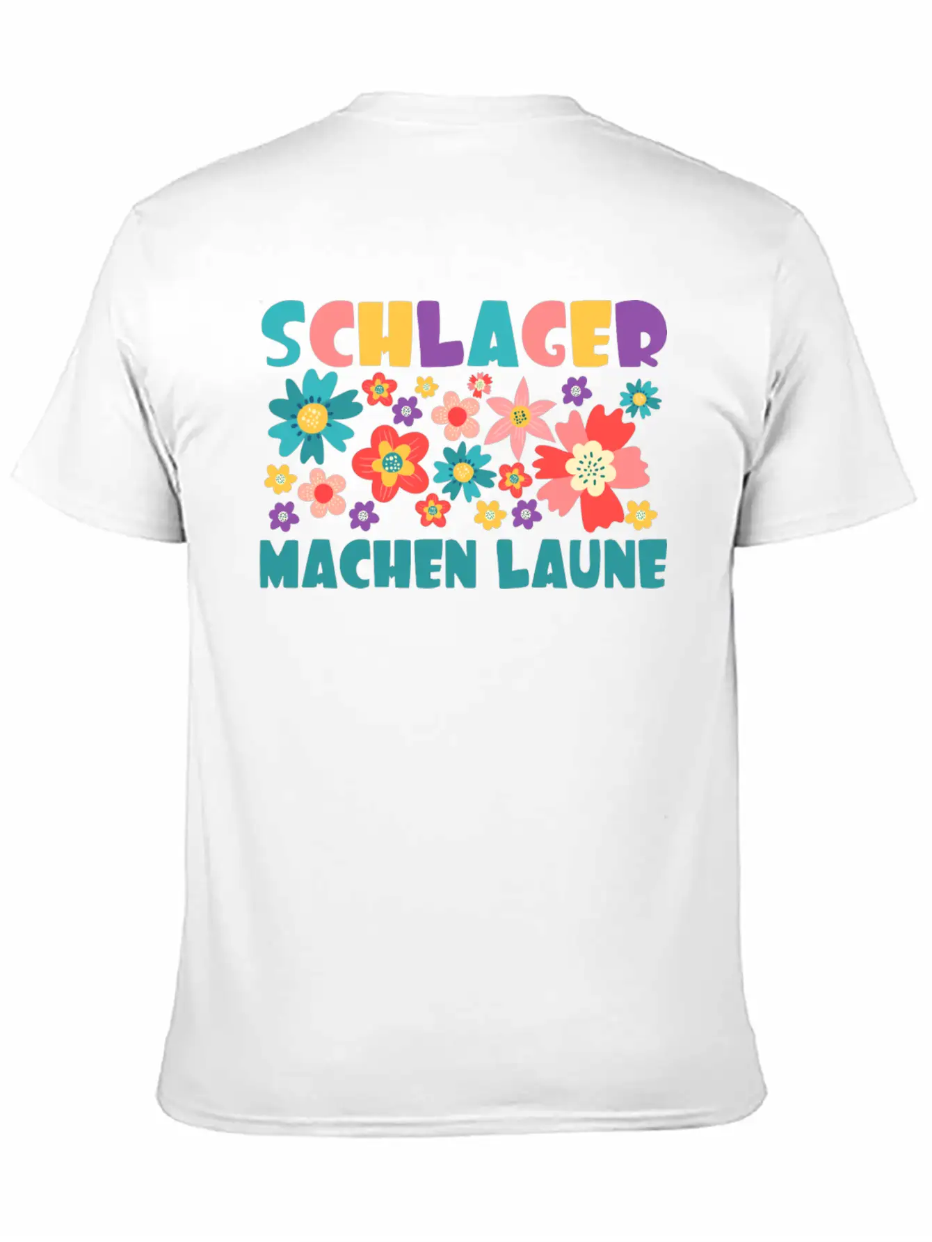 Schlager Make A Whim Gift Music Concert Party Unisex Short Sleeve Soft Cotton T-Shirt – Casual Everyday Wear