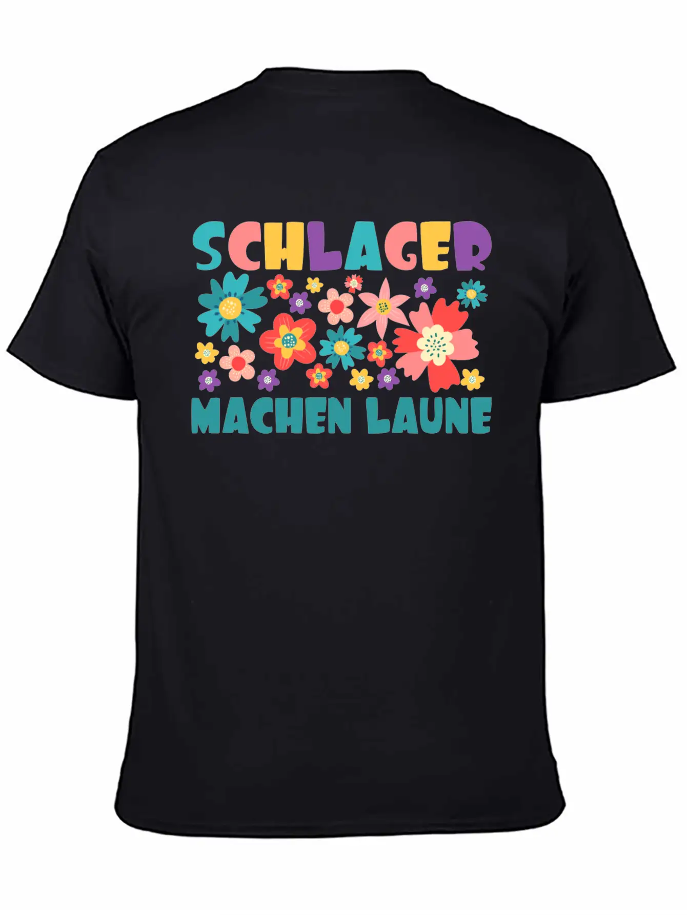 Schlager Make A Whim Gift Music Concert Party Unisex Short Sleeve Soft Cotton T-Shirt – Casual Everyday Wear