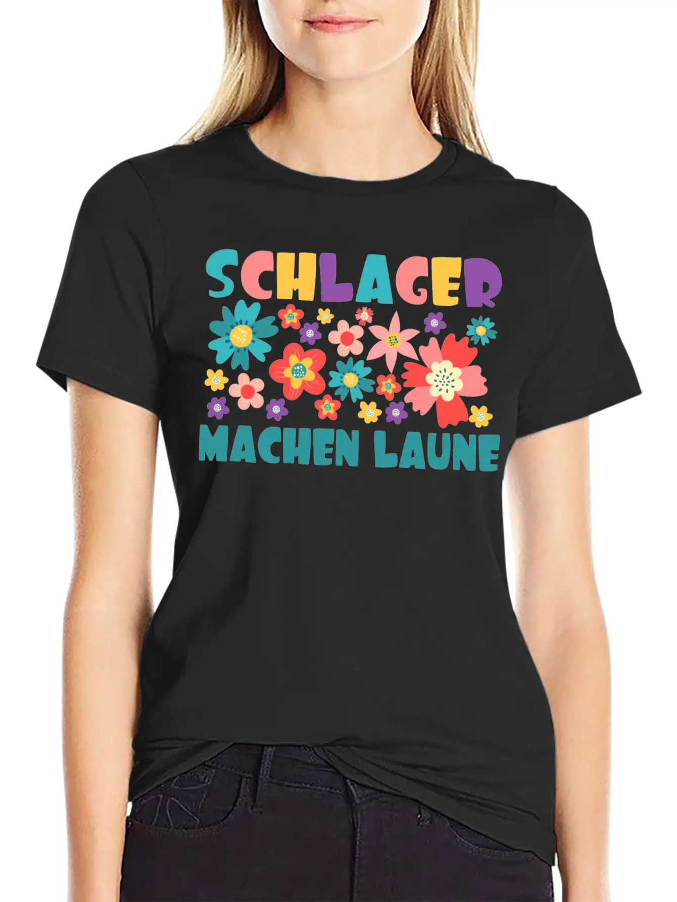 Schlager Make A Whim Gift Music Concert Party Unisex Short Sleeve Soft Cotton T-Shirt – Casual Everyday Wear