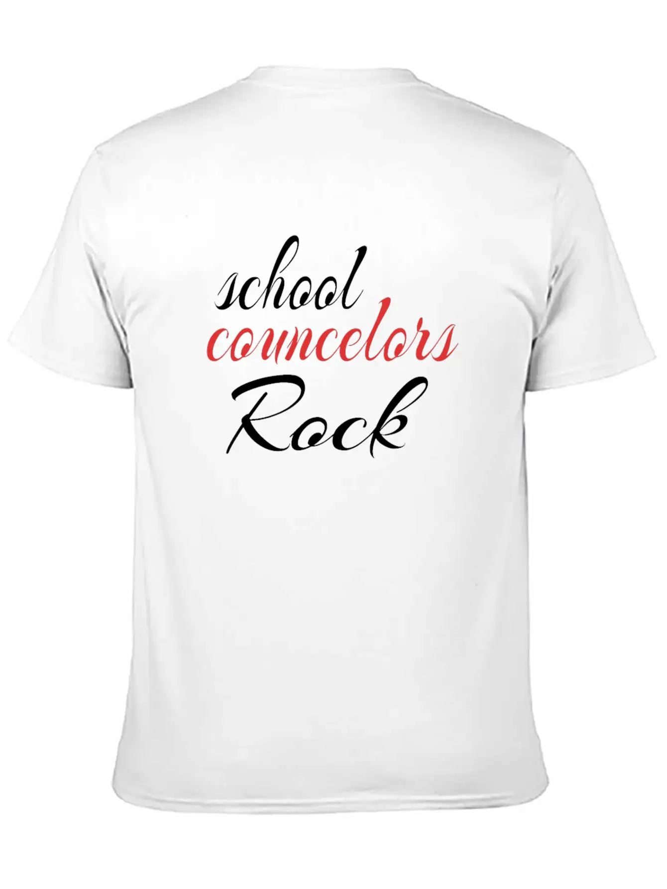 School Counselors Rock Cute Guidance Counselor Comfortable Minimalist Graphic Tee – Summer Style Essential