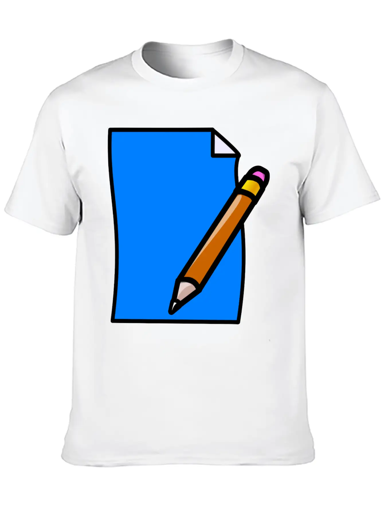 School Schule Lernen Teacher Lehrer Pencil Stift P Comfortable Minimalist Graphic Tee – Summer Style Essential