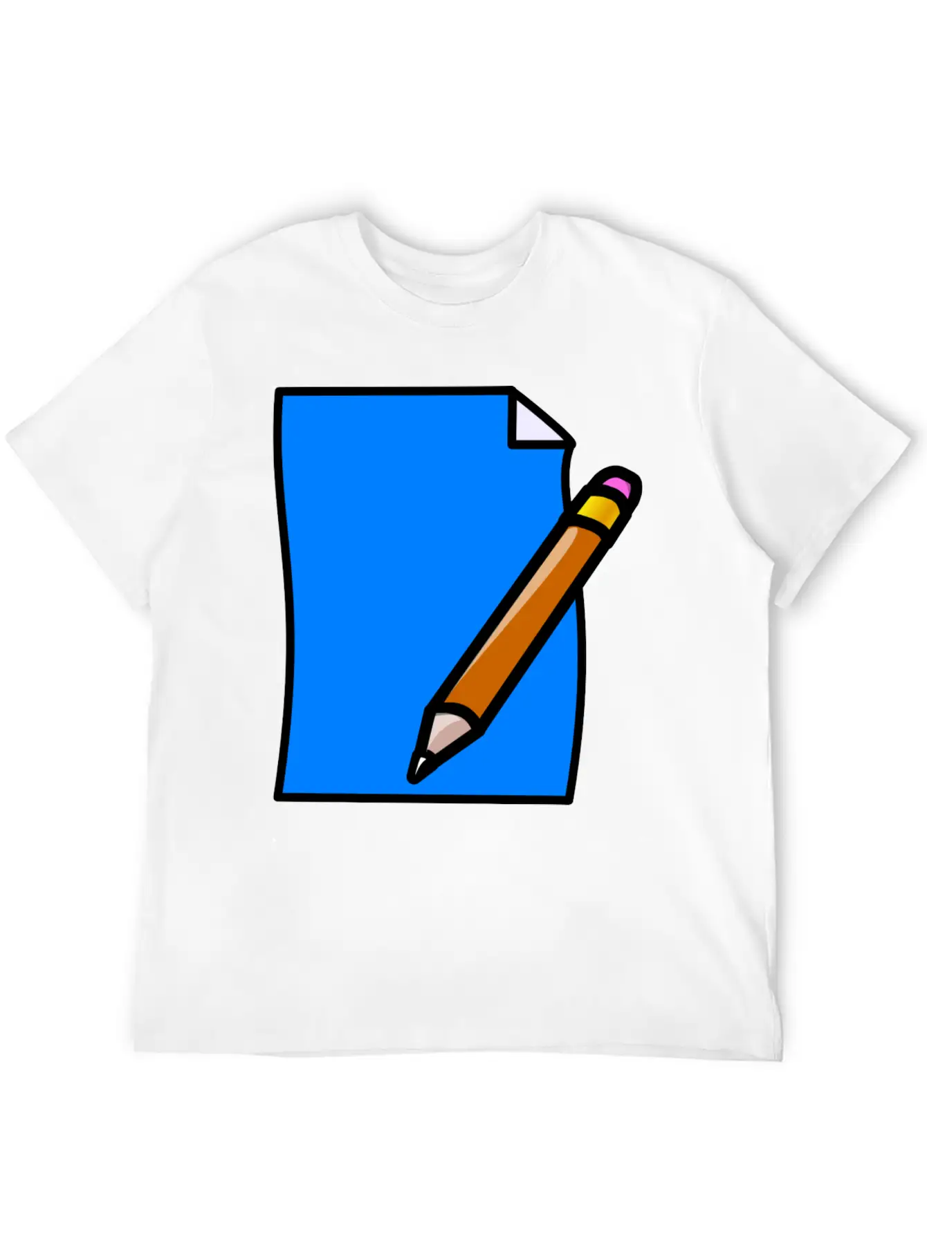 School Schule Lernen Teacher Lehrer Pencil Stift P Comfortable Minimalist Graphic Tee – Summer Style Essential
