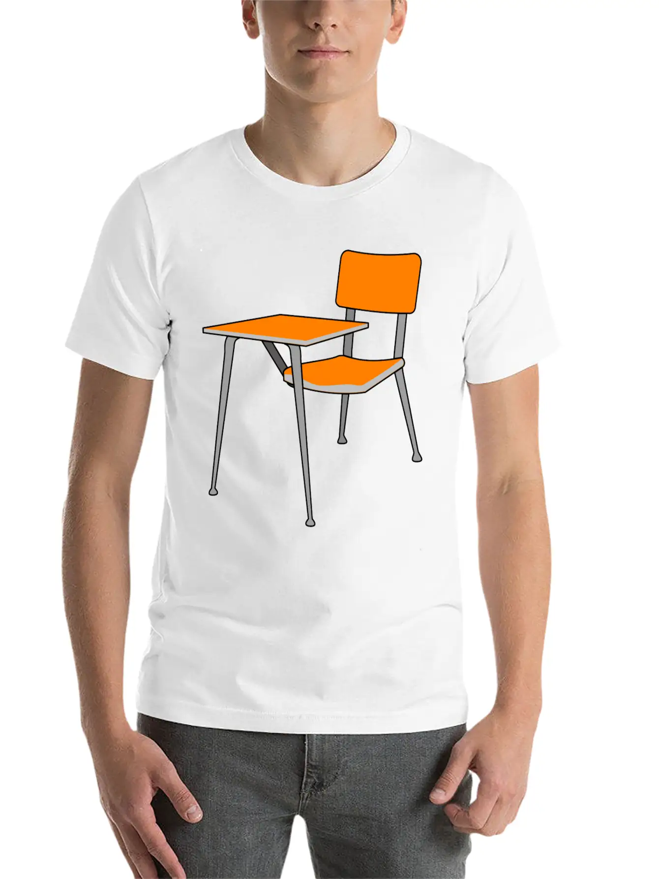 School Schule Lernen Teacher Lehrer Pencil Stift P Stylish Everyday T-Shirt – Unisex Basic Cotton Tee