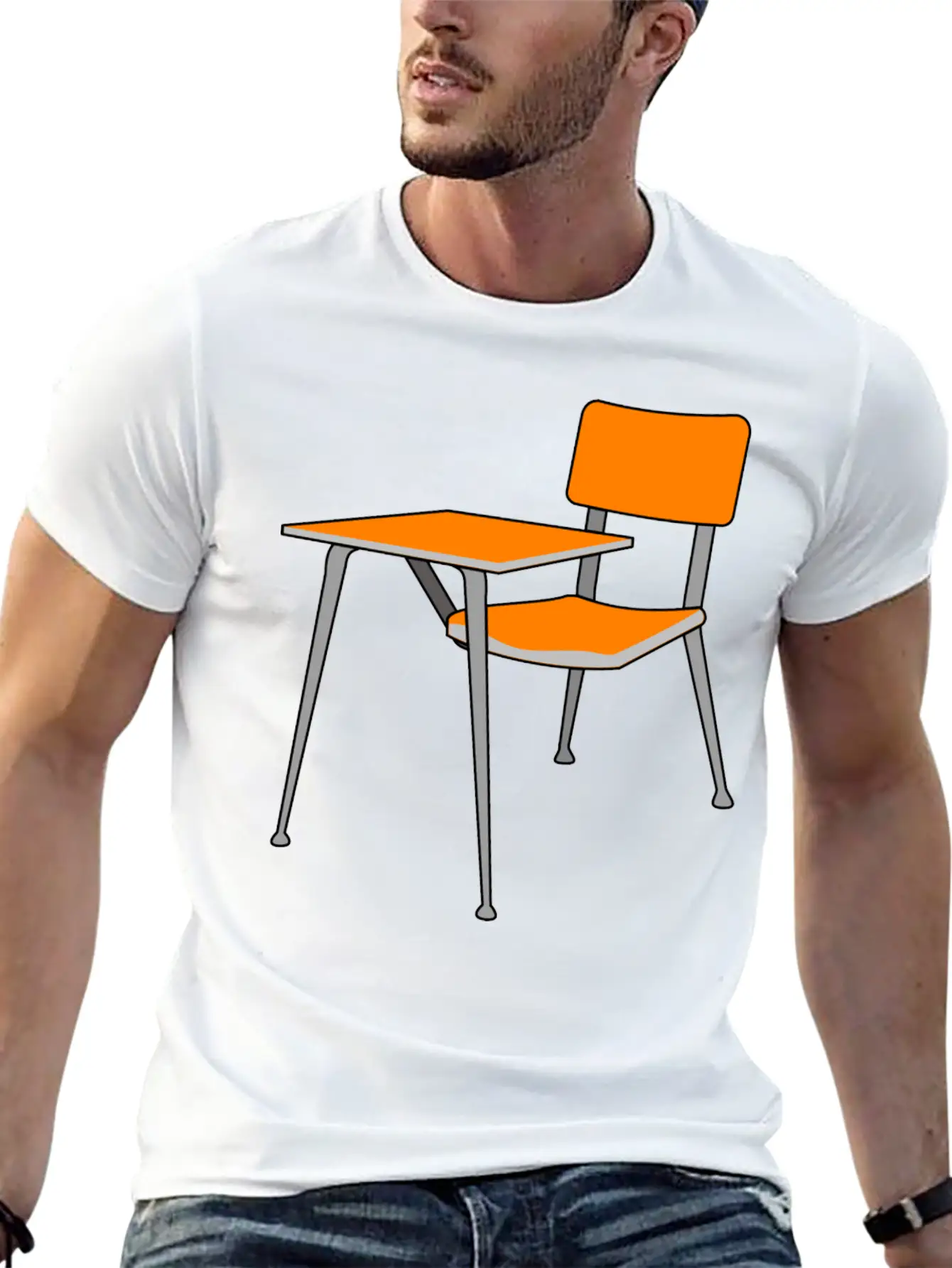 School Schule Lernen Teacher Lehrer Pencil Stift P Stylish Everyday T-Shirt – Unisex Basic Cotton Tee