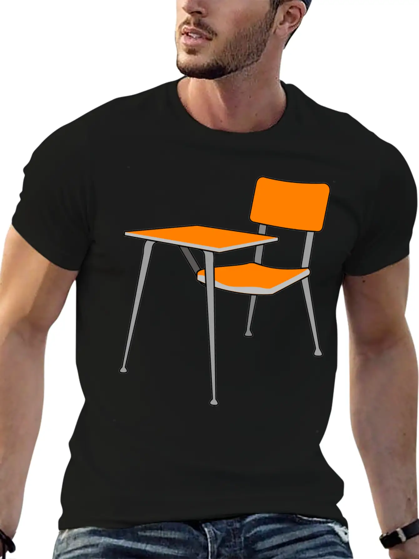 School Schule Lernen Teacher Lehrer Pencil Stift P Stylish Everyday T-Shirt – Unisex Basic Cotton Tee
