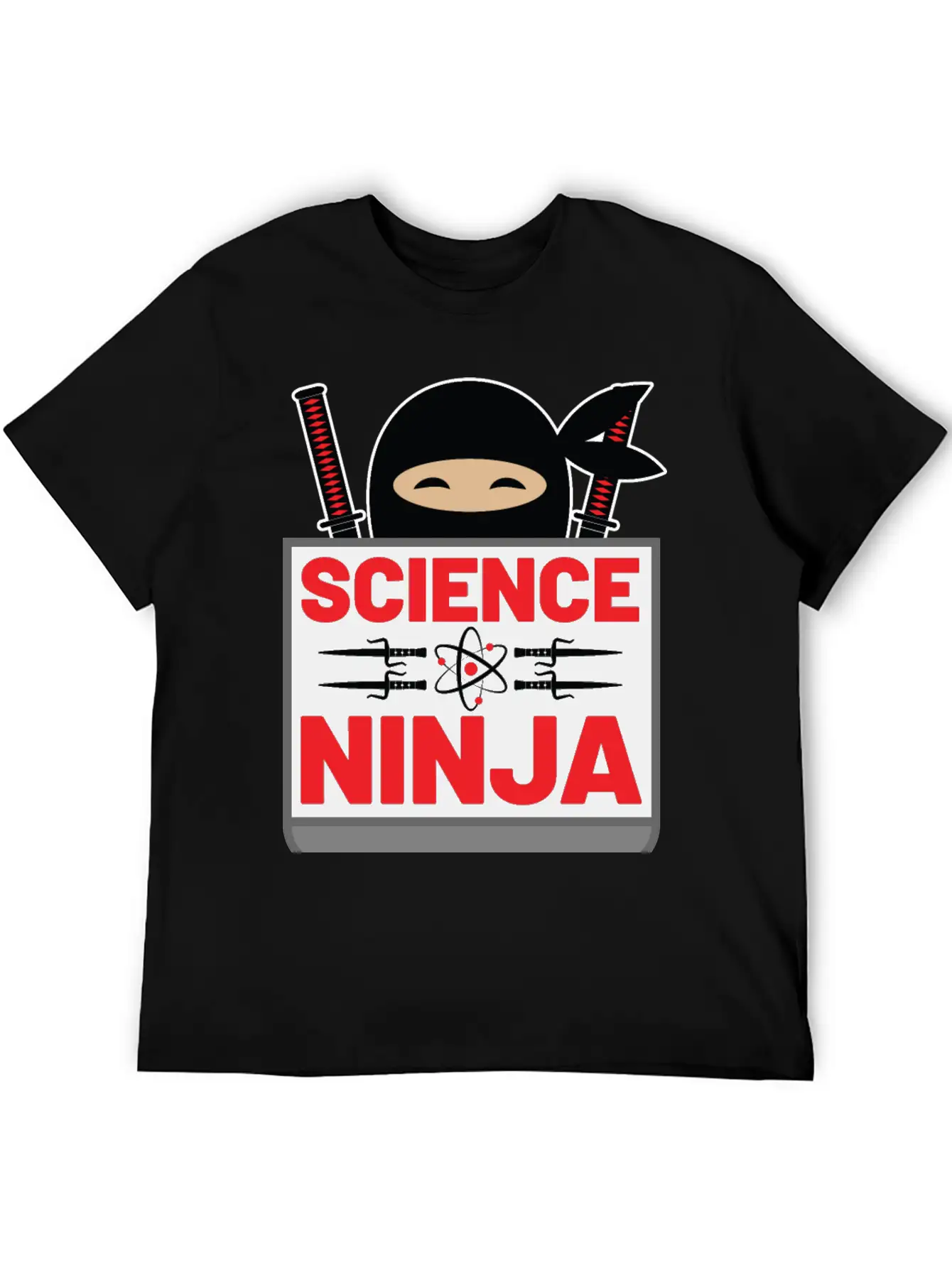 Science Ninja Comfortable Minimalist Graphic Tee – Summer Style Essential