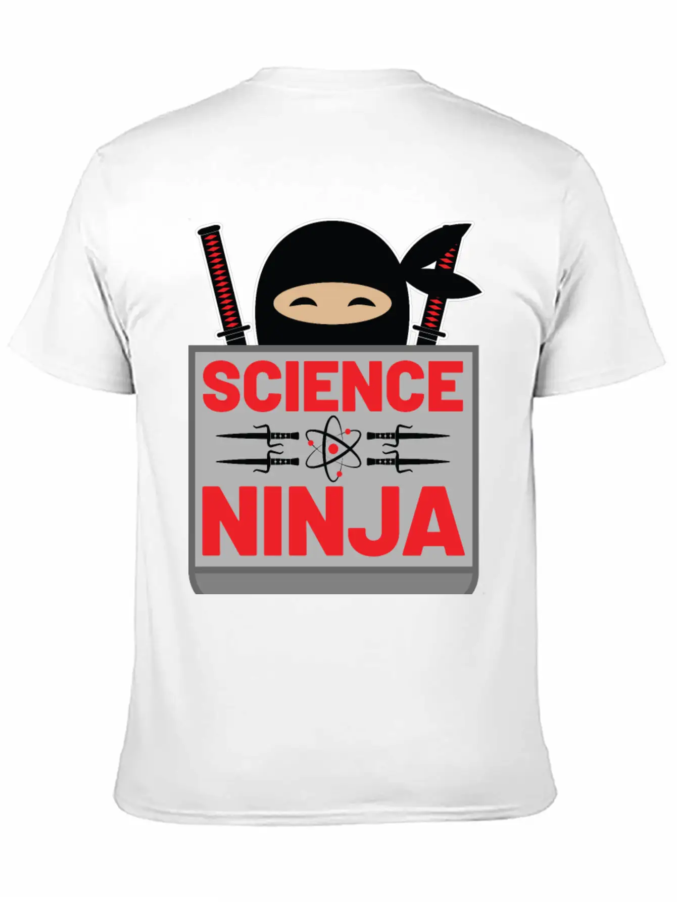 Science Ninja Comfortable Minimalist Graphic Tee – Summer Style Essential