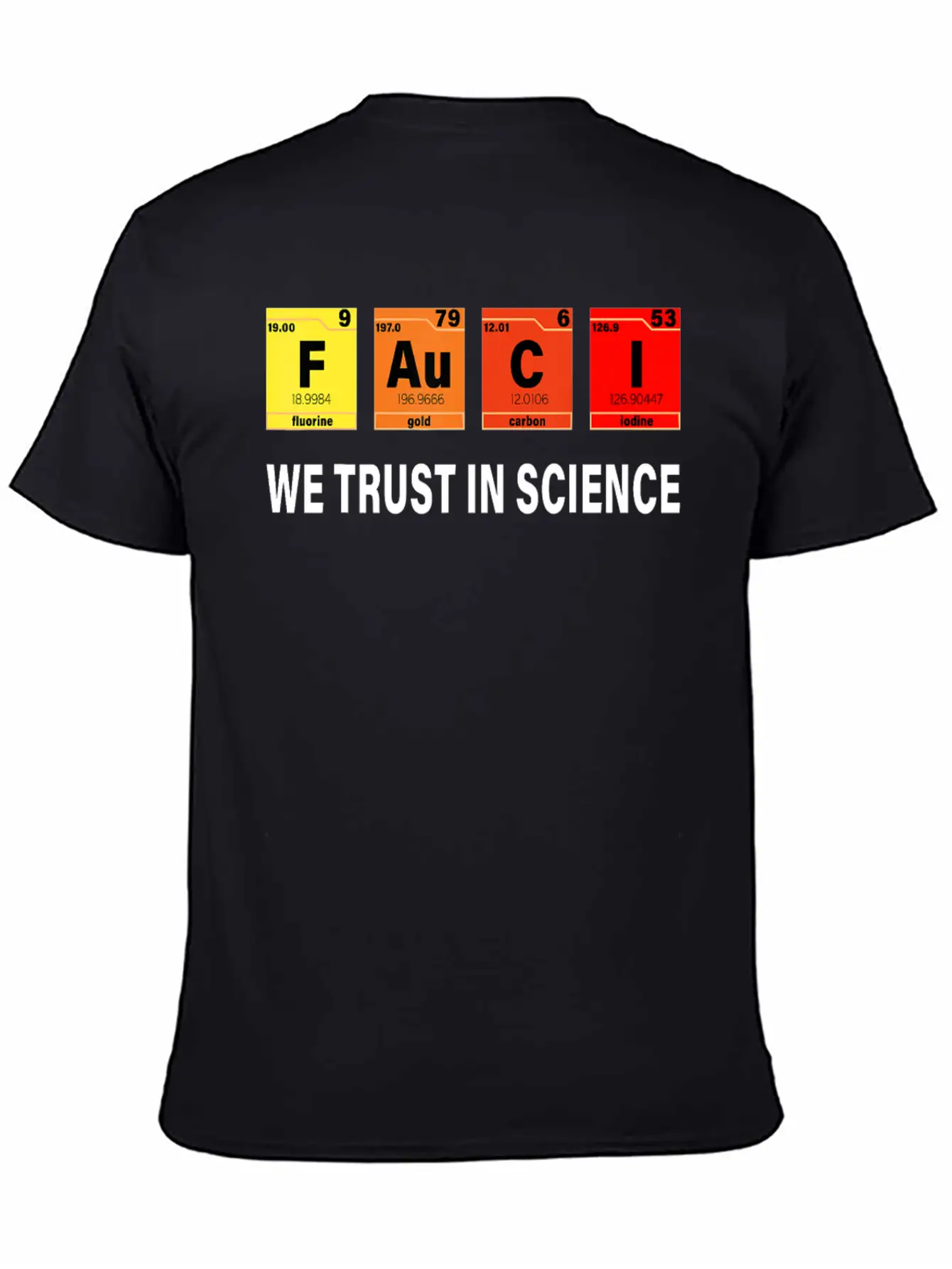 Science Trust In Science I Love Fauci T Shirt Timeless Short Sleeve Tee – Comfy And Minimalist Design